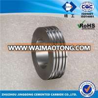 Cemented carbide pinch roll ring